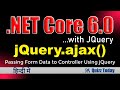 03.Passing Form Data to Controller Using jQuery in Hindi