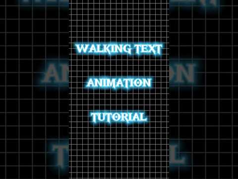 How to Make Walking Text Animation in CapCut/VN/InShot (Step-by-Step)l #ytxpert