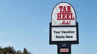Tarheel Motel room tour