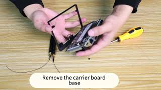 Install  wireless network cards+antenna on Official Orin NANO Board