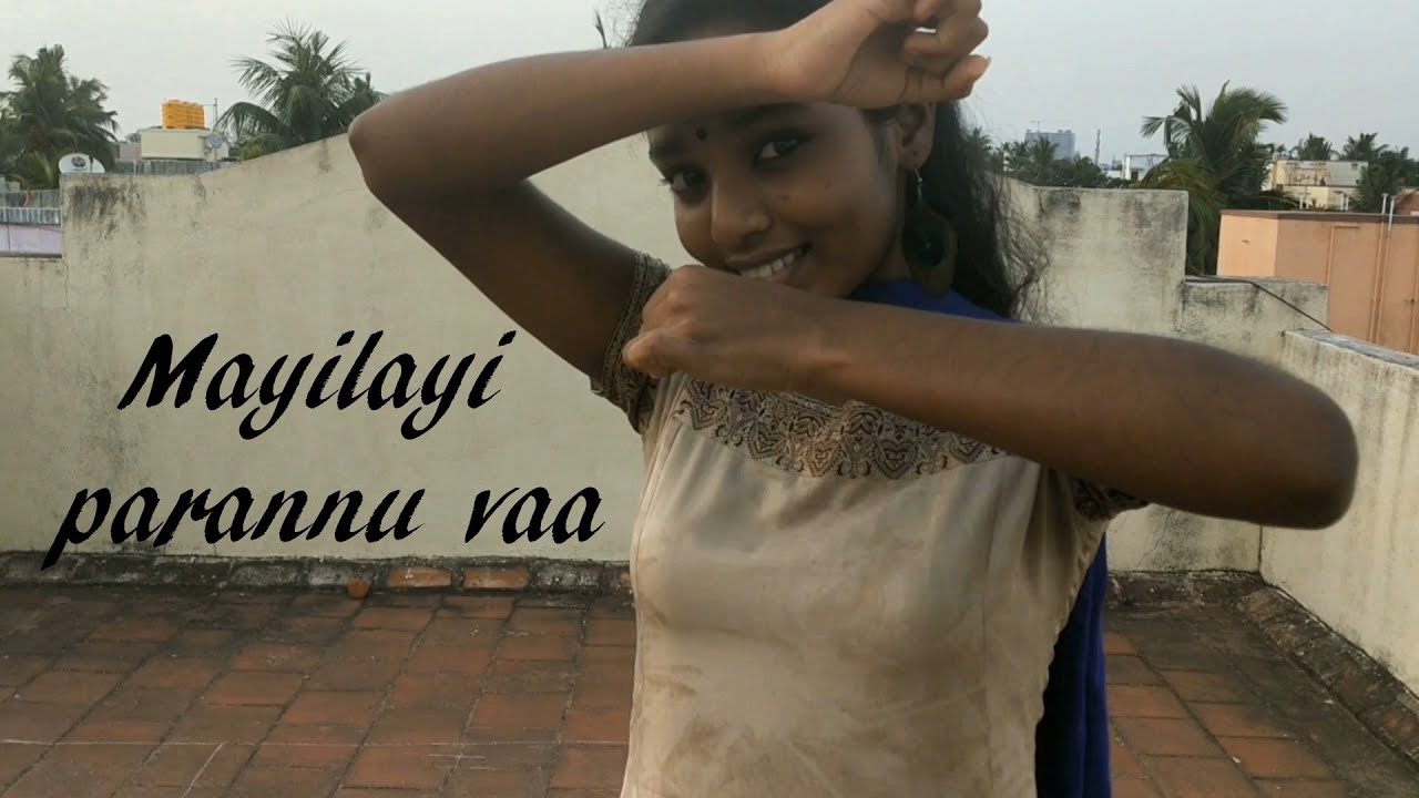 MAYILAYI PARANNU VAA  Mridula Varier and Rahul Lekshman  Dance cover  Anusree Suresh