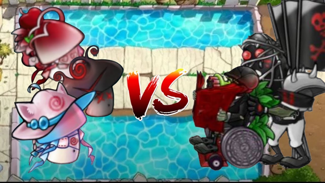 PvZ Fusion Version 2.5 : Ultimate King Hypno Team Vs All Ultimate ...
