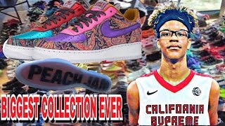 17 YEAR OLD SHAREEF O'NEAL SNEAKER COLLECTION reaction