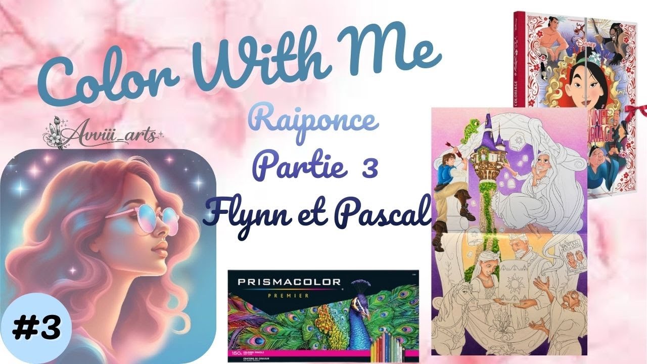 Color With Me Raiponce partie #3