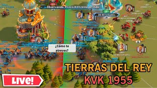 DIRECTO GUERRA TIERRAS DEL REY 1955 | RISE OF KINGDOMS ESPAÑOL