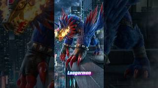 Fusamon to Fenriloogamon Takemikazuchi Evolution #Digimon #DigimonAI #Digivolution