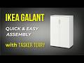 IKEA GALANT Cabinet with Doors Assembly Guide (2026) | Step-by-Step with Tasker Terry