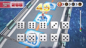 Wii Party U - Highway Rollers (Expert CPU, Eng Sub) Player Vincent