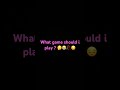 What game