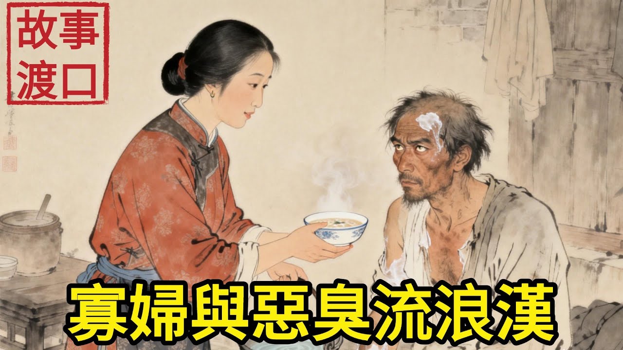 寡婦心善撿回個渾身惡臭的流浪漢，卻被全村咒罵不受婦德！半年後皇家鐵騎堵門，流浪漢真實身份嚇癱全村！#民間故事#善有善報#爲人處世#故事分享