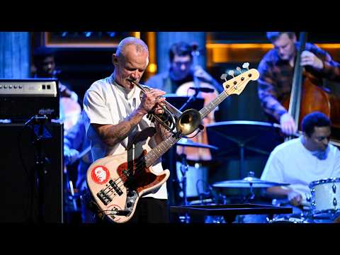 Flea's Stunning 'Thinkin Bout You' Cover on Fallon ft. Orchestra | Flea's Solo Album 'Honora'