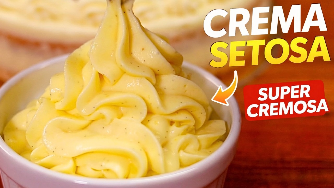 CREMA DIPLOMATICA (Chantilly all'Italiana) Morbida, Setosa e Facile da Preparare