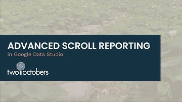 Reporting on Scroll Tracking in Data Studio - with Percentages!