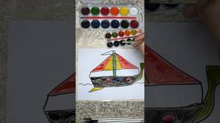 draw a boat #draw #drawdolls #peapea #peapeanurseryrhymes #picture #сурет #drawing #drawpicture