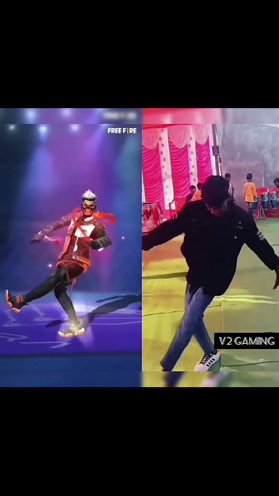 FREE FIRE VS REAL LIFE ☺️ #ffm #viral #2023