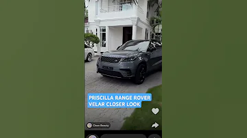 Juma Jux And Priscy Car Collections In Their House Spot Priscy RR Velar Closer Look 