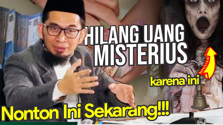 Uang & Barang Dirumah Hilang Misterius⁉️ kamu Wajib Nonton Ini - Ustadz Adi Hidayat LC MA