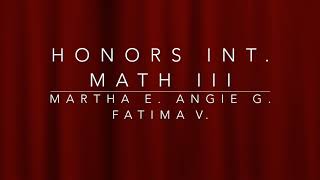 Arithmetic sequence project-Fatima