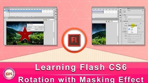 Learning Flash CS6: Rotation with Masking Effect