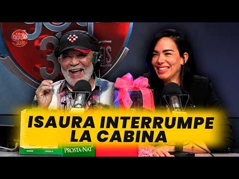 ISAURA INTERRUPTS THE STUDIO DURING THE SAME SEGMENT WITH JOCHY