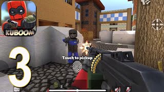 KUBOOM 3D: FPS Shooter  - Walkthrough Gameplay part 3 - M249(iOS, Android, Steam) screenshot 2