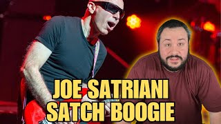 Reacting to Joe Satriani's Satch Boogie LIVE (First Time!)