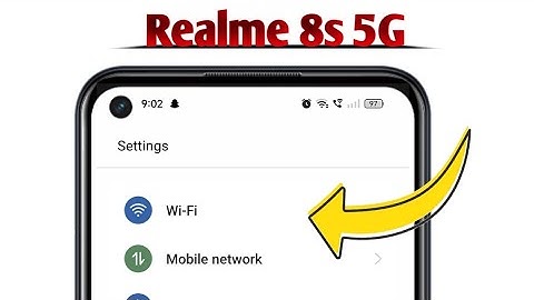 WiFi Not Working on Realme 8s 5G Problem Solved