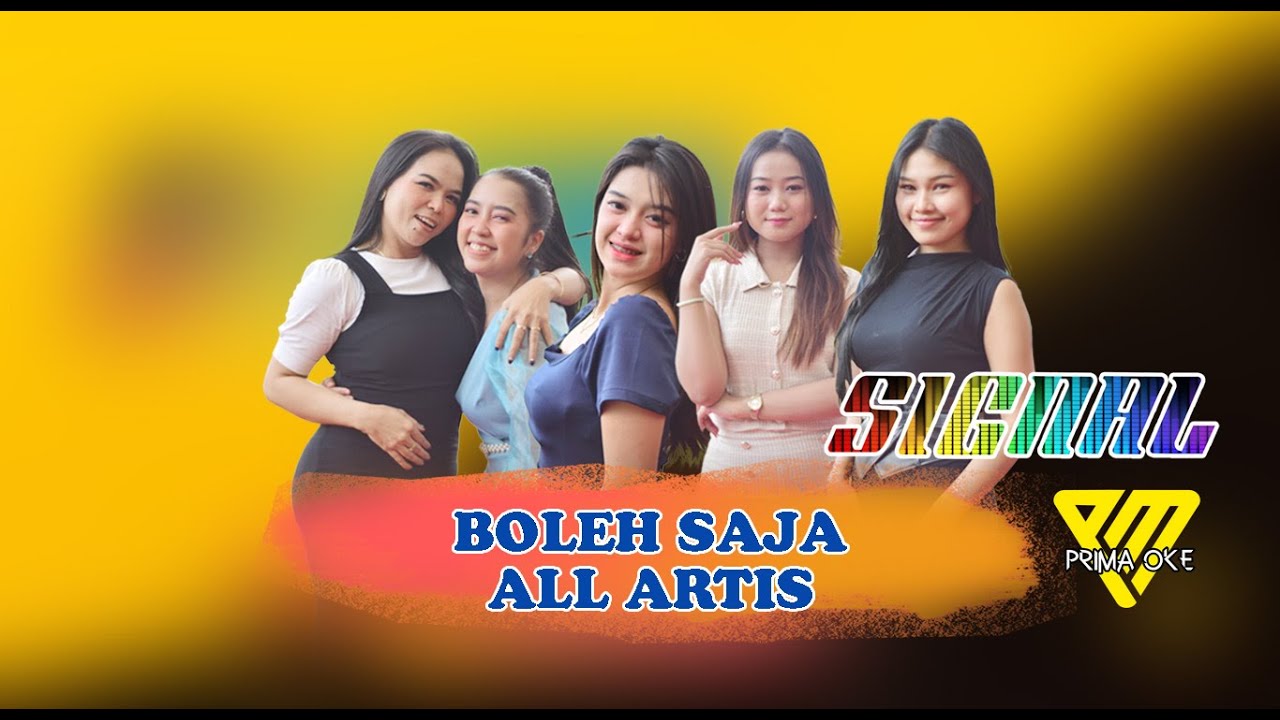 BOLEH SAJA  - ALL ARTIS - LIVE NEW SIGNAL PERNIKAHAN ANDREAS & DESNIA MALIMPING PURABAYA