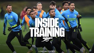 INSIDE TRAINING | Looking ahead to Liverpool | Rondos, skills and much more!