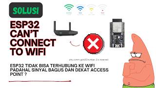 ESP32 UNABLE to CONNECT TO ANY WIFI SSID #iot #esp32 #arduino #wifi #howto #error #arduinoproject