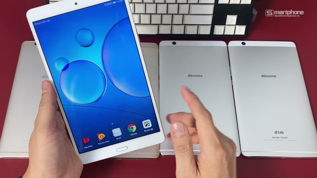 Huawei Dtab D01j Với Man Hinh 2k Va Loa Kep Harman Kardon Sieu Thị Smartphone Youtube