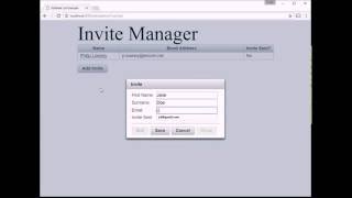 An Editable List in JSF Using a Dialog