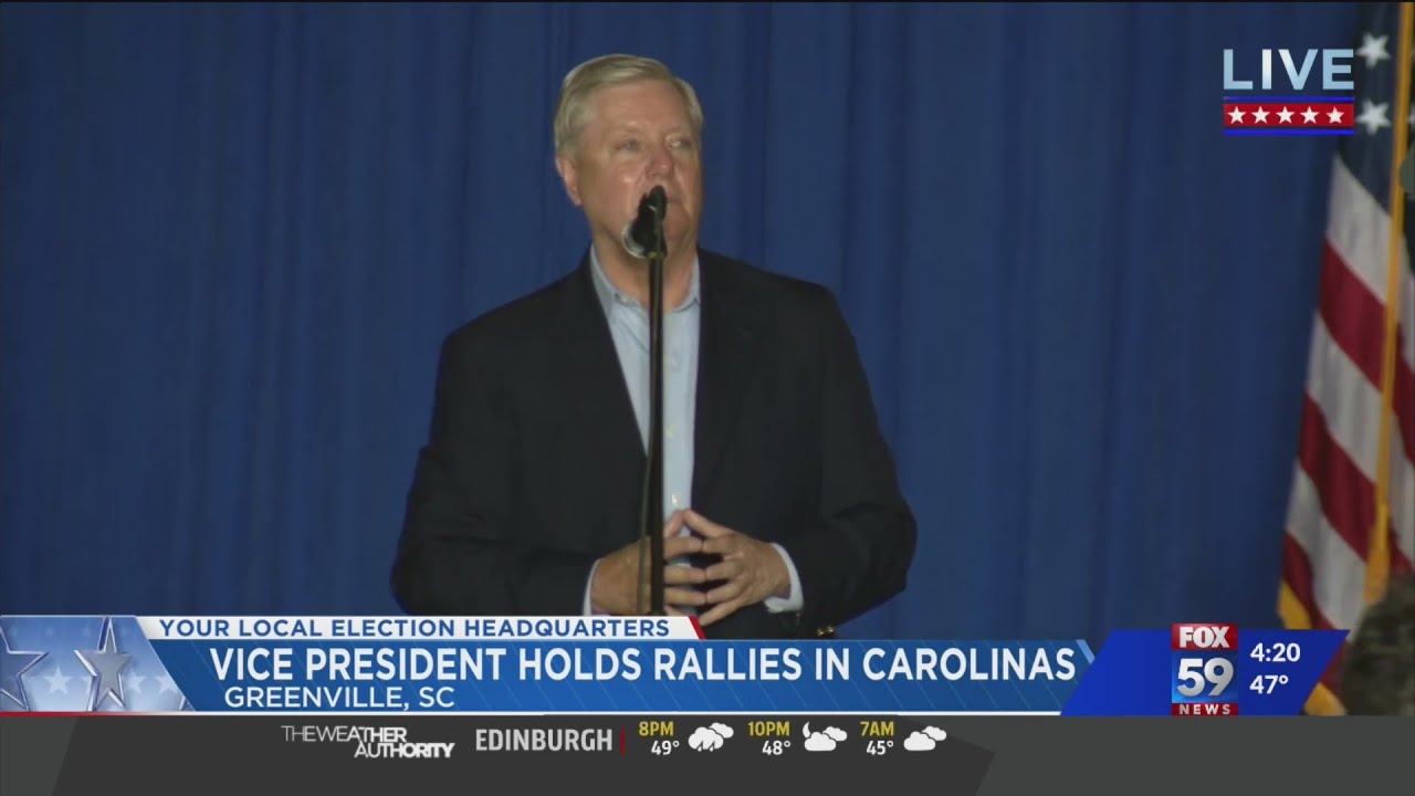 Vice President Holds Rallies In Carolinas Youtube