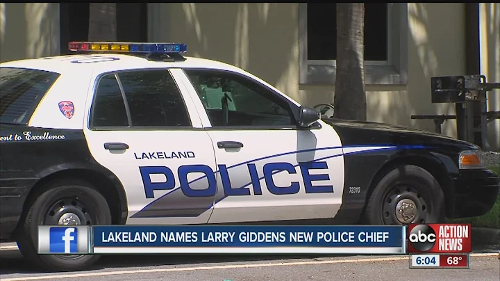 Lakeland names Larry Giddens as new police chief