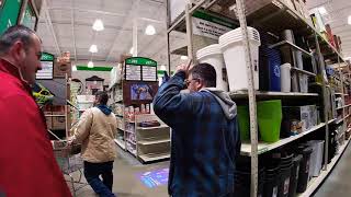 We are leaving from Menards right now vlog