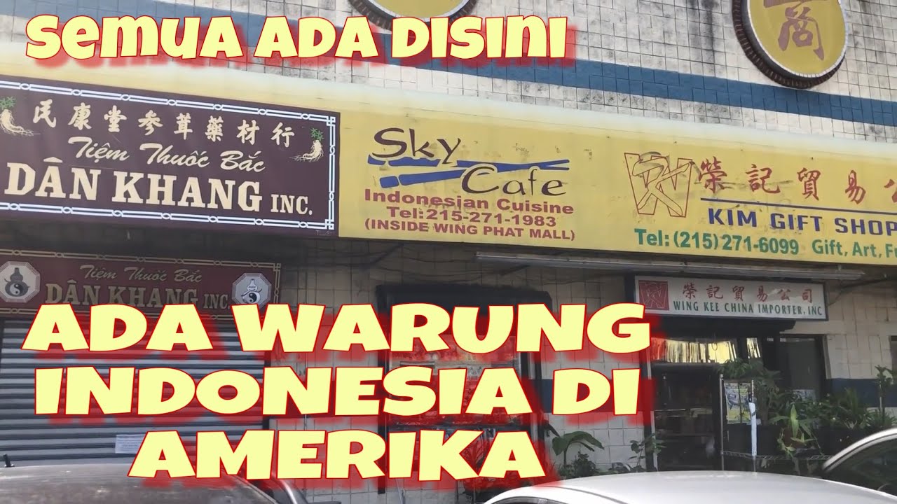 Warung makanan Indonesia di Amerika 