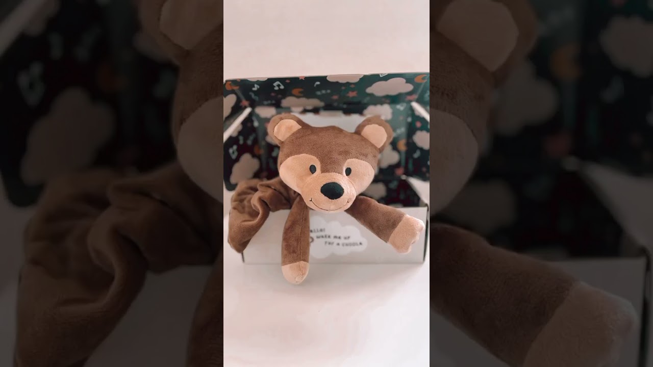 Banjo the Bear - the cutest washable white noise around