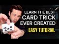 The best card trick ever created tutorial no skill and completely self working mind blown