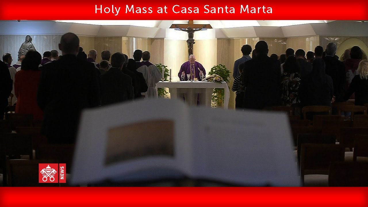 April 4 2020, Santa Marta Mass | Pope Francis