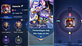 PRESET ML PROFIL🤡DJ DARI YANG MUDA#MLBB