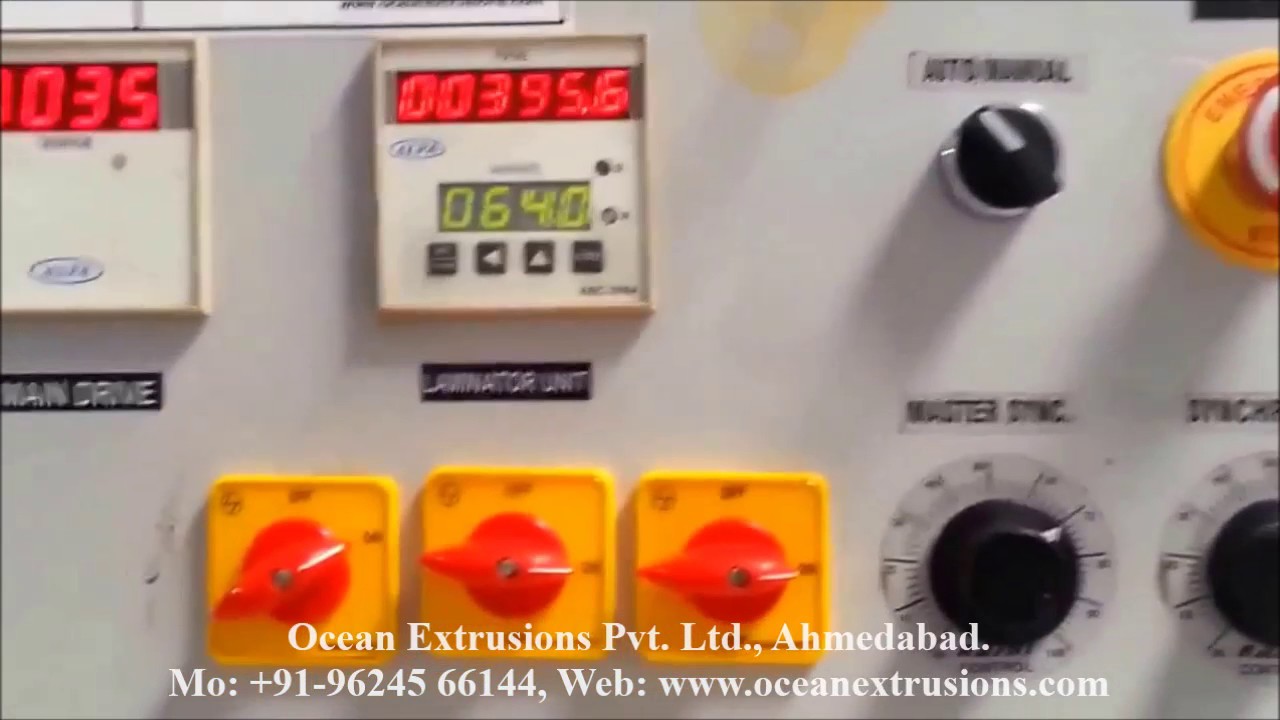 T type Die Extrusion Coating Lamination Plant