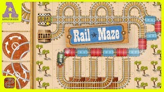 RAIL MAZE 🛤 | Awesome Train 🚂 Puzzle screenshot 2