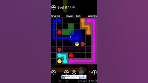 Flow Free - 8 x 8 Mania Level 97