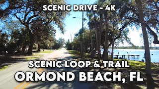 🚗 Explore Ormond Beach, Florida! Scenic Loop & Trail in 4K 🌴