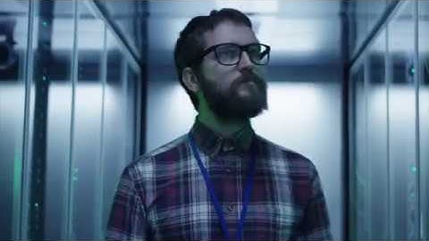 Data center Server room 4K footages promo by Framestock