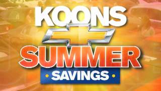Koons Chevrolet of White Marsh - July Savings!
