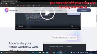 Celebrity Tired of writing code then it will help you writing code with voice. Use serenade.ai|asmr Wealth