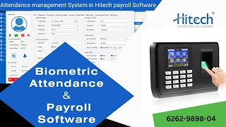 Hitech Employee  Attendance Management Software | Payroll Software | Free Demo | Device: 6262989804 screenshot 4