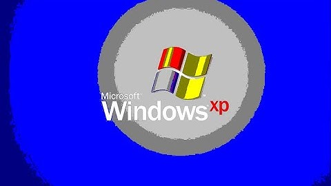 Windows XP, but the colors are distorted?
