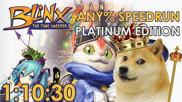 Blinx: The Time Sweeper | Any% Speedrun | 1:10:30 | PLATINUM EDITION